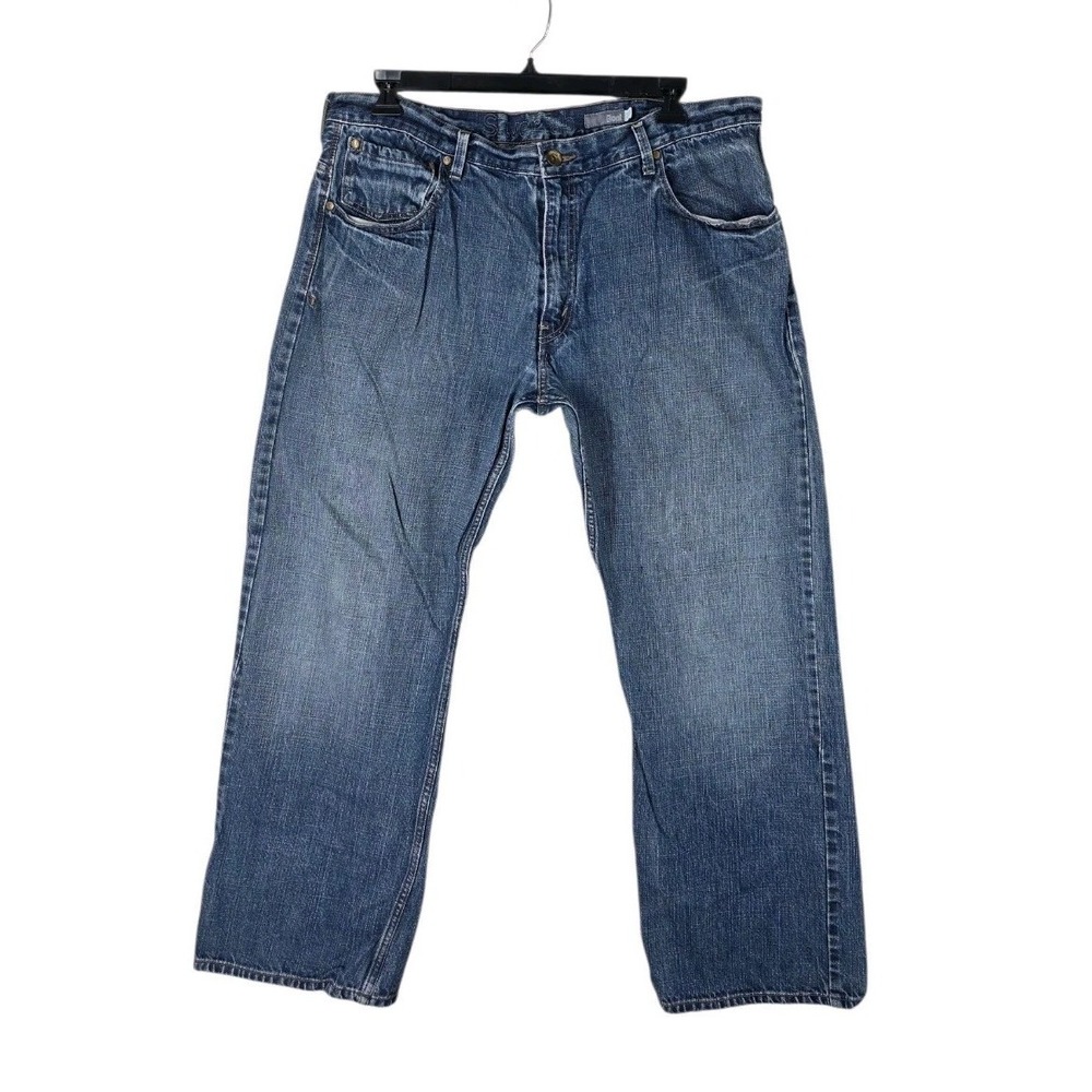 Vtg SilverTab Bootcut Jeans Mens 38x32 (38x30) Blue Denim Mid Wash Distressed